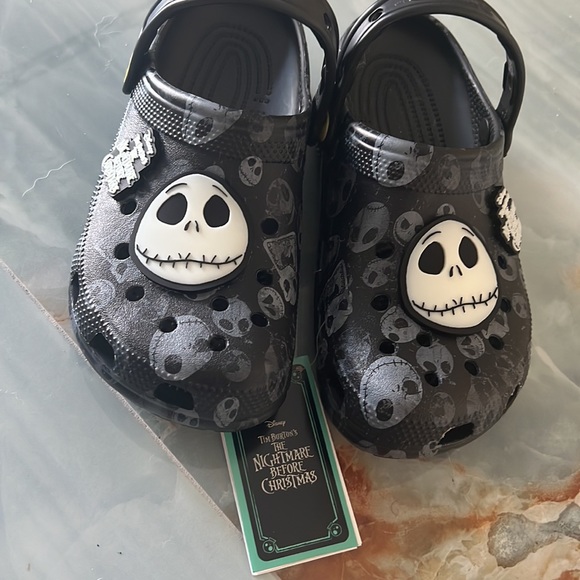 Nightmare before Christmas crocs Jack Disney Tim burton Halloween shoes - Picture 3 of 8